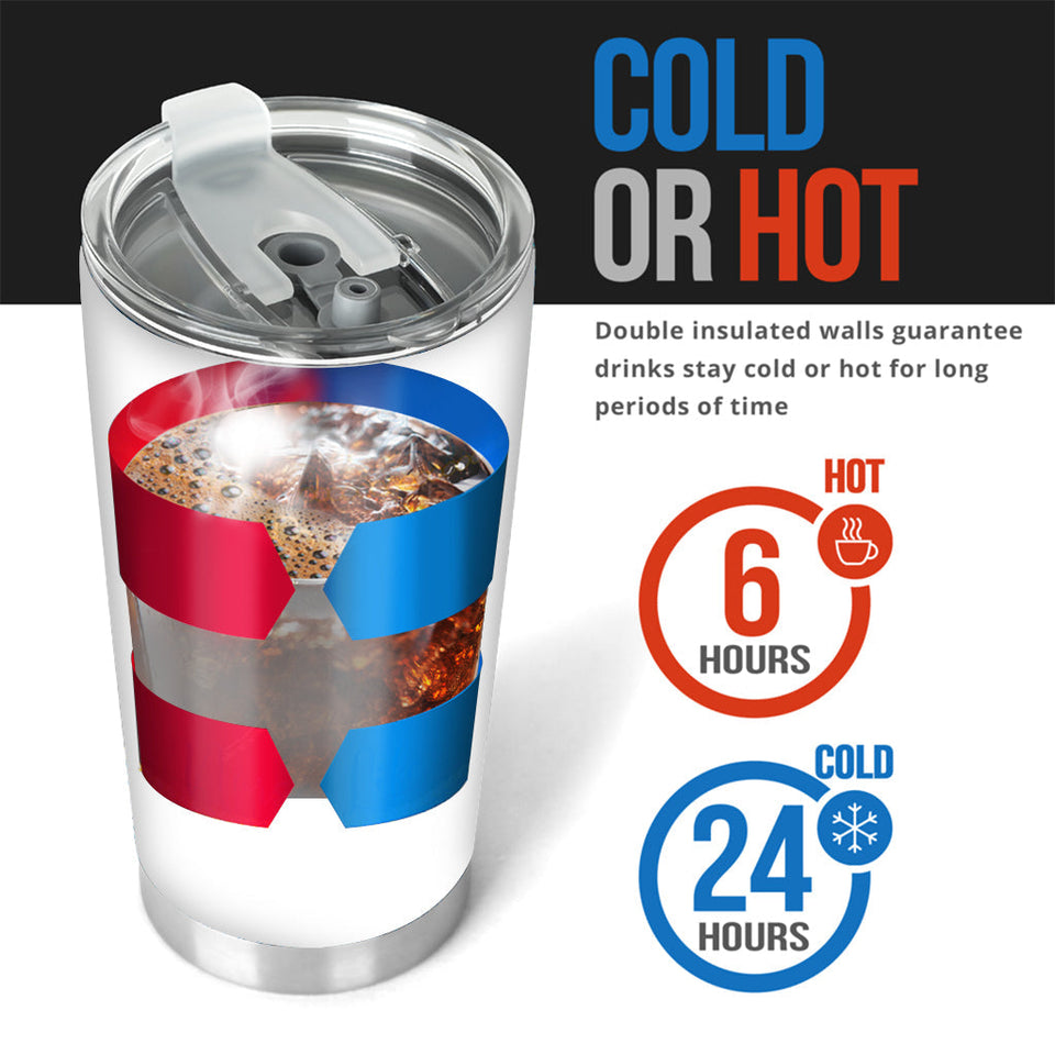 Custom Any Photo - We're Not Sugar & Spice - Personalized Bestie Tumbler