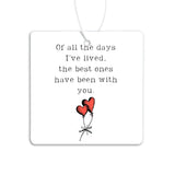 Square Cardboard Tag