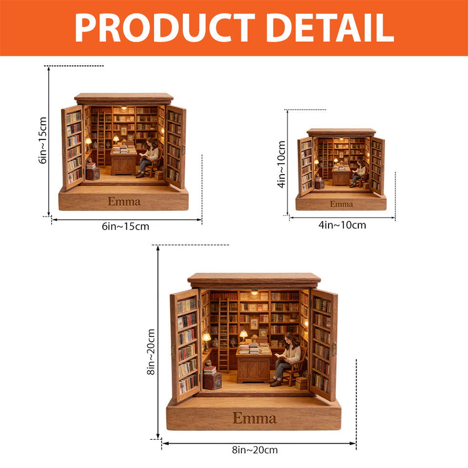 Bookstore - Personalized Book Custom Shaped Acrylic Plaque