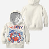 If Crabby Please Return To Hubby - Personalized Couple All Over Shirt