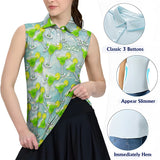 Margarita Mulligans - Personalized Golf Sleeveless Polo Shirt