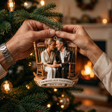 Growing Old Together - Personalized Couple Premium 3D Ornament