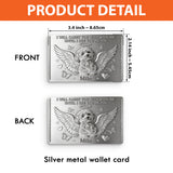 I Will Carry You With Me - Personalized Dog Wallet Insert Card