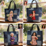 Custom Any Photo - Personalized Self Love All-Over Print Canvas Tote Bag
