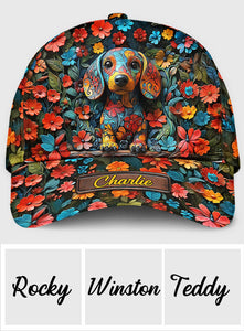Love Dachshund - Personalized Dog Classic Cap