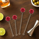 Love Gardening - Personalized Gardening Set Accent Mug with Acrylic Stirrers