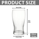 Love Football - Personalized Football Beer Pint