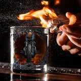 Biker Whiskey - Personalized Biker Whiskey Glass