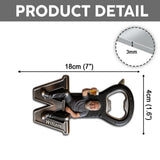 Cheers With Me - Personalized Beer Bottle Opener