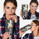 Love Volleyball - Personalized Volleyball Tumbler