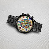 Tu es mon cœur - Montre-bracelet personnalisée pour la sensibilisation à l'autisme
