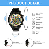 Tu es mon cœur - Montre-bracelet personnalisée pour la sensibilisation à l'autisme