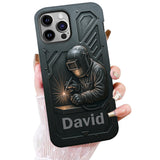 Cool Welder Men - Personalized Welder Full Print Phone Case
