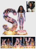 Best Gift for Yourself, Best Gift for Her - Personalized Makeup Acrylic LED Night Light