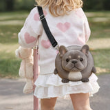 Pet Lovers Gift, Pet Mom - Personalized Dog Plush Crossbag