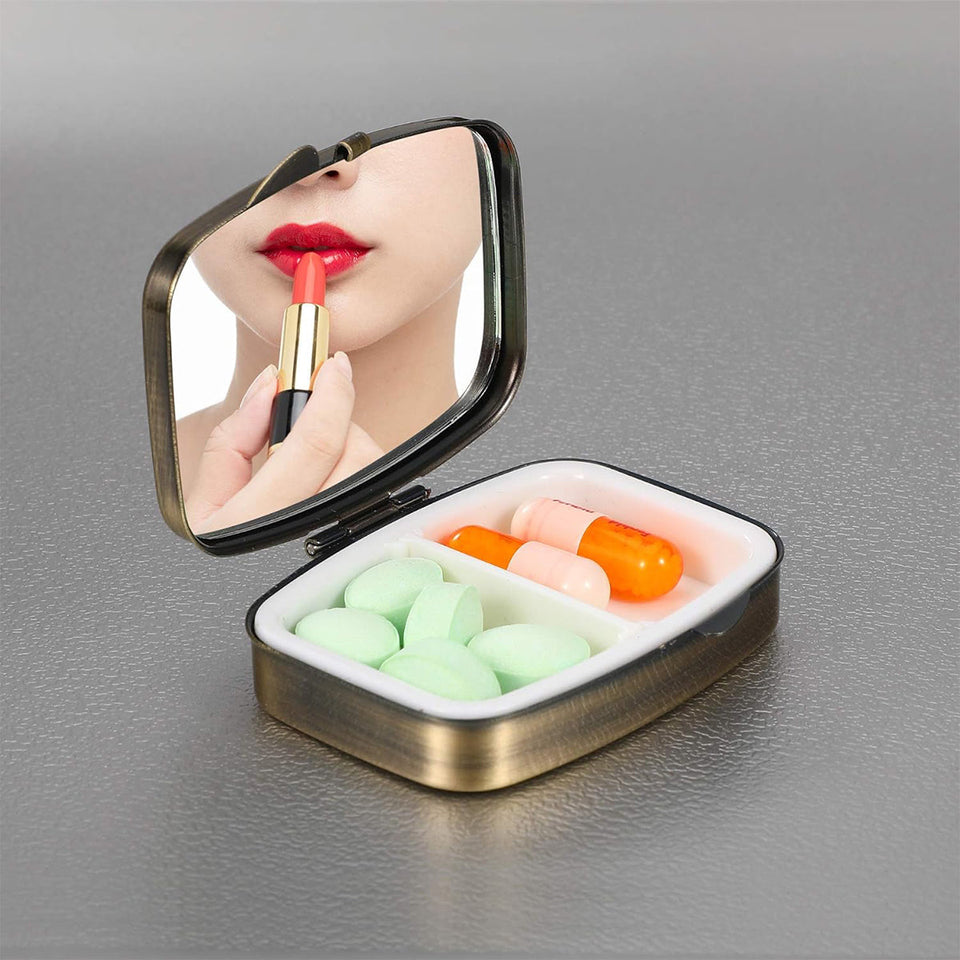 Beautiful Dragonfly, Butterfly/ Hummingbird/ Bee - Personalized Gardening Pill Organizer Box