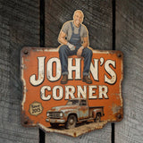 Garage Sign - Custom From Photo - Personalized Mechanic Cut Metal Sign