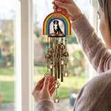 I'm Always With You - Personalized Dog Wind Chime With Charms