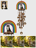 I'm Always With You - Personalized Dog Wind Chime With Charms