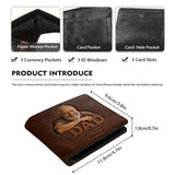 Dad Financial Burden - Personalized Father Leather Wallet