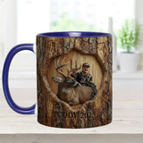 (Test AI) Hunting Accent Mug & Coaster