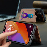 Vous comptez - Étui portefeuille personnalisé pour téléphone portable, conçu pour la prévention du suicide