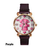 Nursing Is A Work Of Heart - Personalized Nurse Women Hand Watch