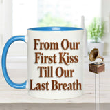 Custom From Any Photo - Personalized Couple Set Accent Mug with Acrylic Stirrers