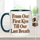 Custom From Any Photo - Personalized Couple Set Accent Mug with Acrylic Stirrers