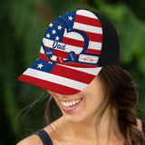 Happy 4th Of July - Personalized Independence Day/ 4th of July Trucker Hat