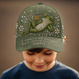 Jesus Save My Life, Funny Sarcastic Gift For Christians - Personalized Frog Classic Cap