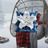 God Says You Are Perfect Gift For Your Loved Ones - Personalized Christian Faux Fur Shaped Pillow