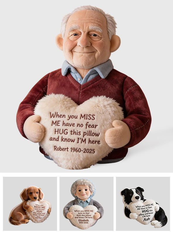 Personalized French Bulldog Plush Pillow – Custom Name FreBull Dog Stuffed Animal, Heart Hug Cushion Gift for Kids, Couples, Comfort & Memorial