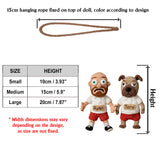 Merry Furry Christmas - Personalized Dog Handmade Crochet Ornament