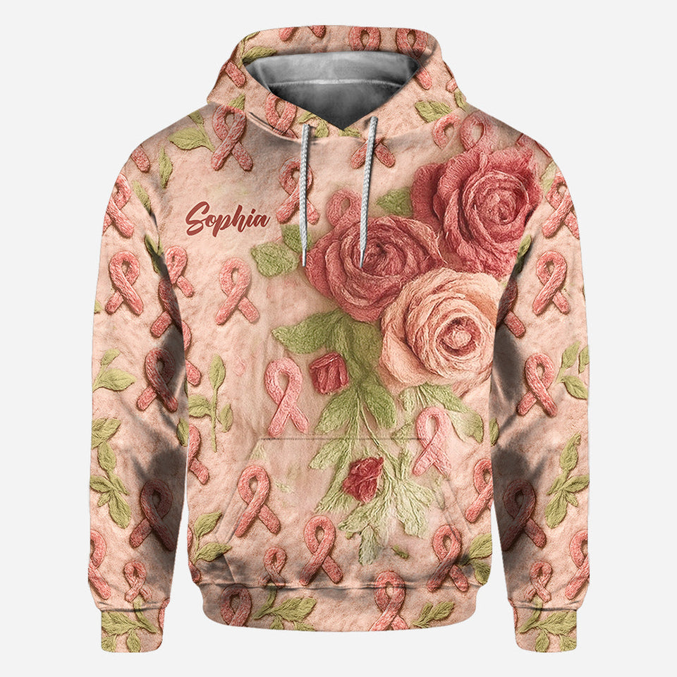 Breast Cancer Awareness - Personalized Breast Cancer Awareness All Over Shirt
