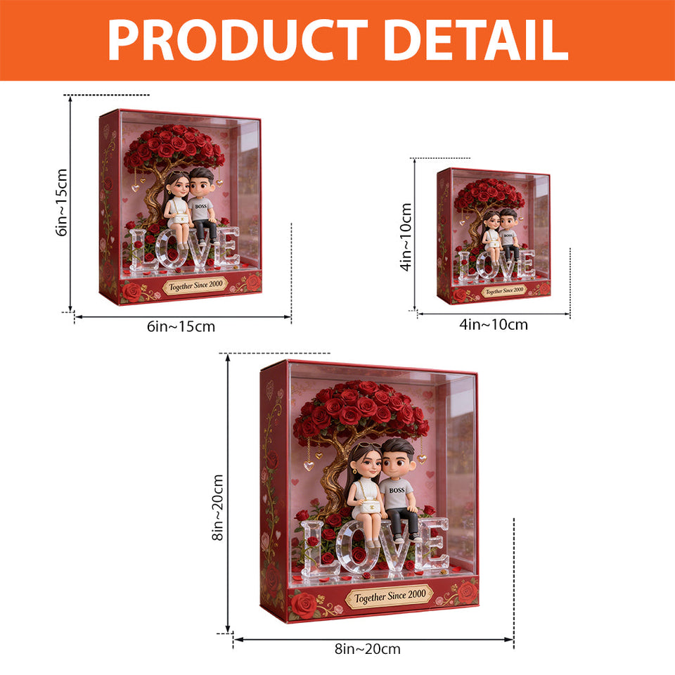 Custom Any Photo - Personalized Couple Custom Shaped Acrylic Plaque