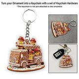 Heroes With Festive - Firefighter Gift - Personalized Firefighter Ornament