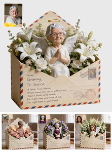A Letter From Heaven - Personalized Memorial Custom Shaped Acrylic Plaque