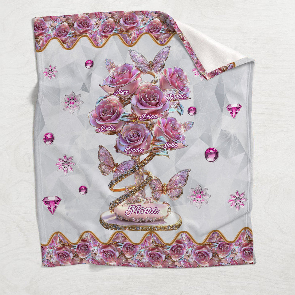 My Garden Gift For Mom, Grandma,... - Personalized Mother Blanket