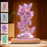 My Garden Gift For Mom, Grandma,... - Personalized Mother Custom Shaped Acrylic Plaque