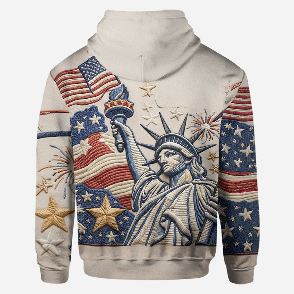 US 250th Anniversary - Personalized Pontoon All Over Shirt