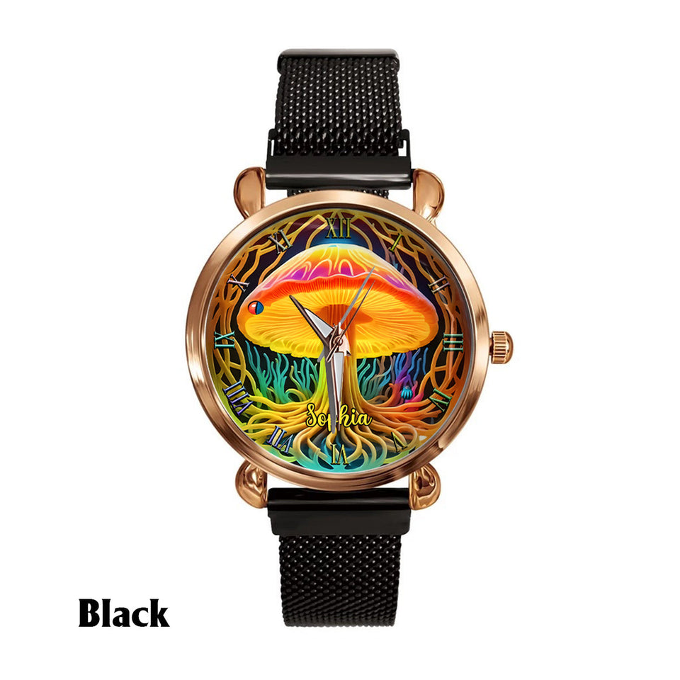 Stay Groovy - Personalized Hippie Women Hand Watch