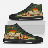 Camping Crew - Personalized Camping High Top Shoes