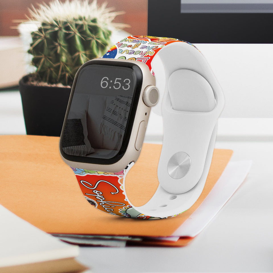 Be Kind - Personalized LGBT Support Apple Watch Band