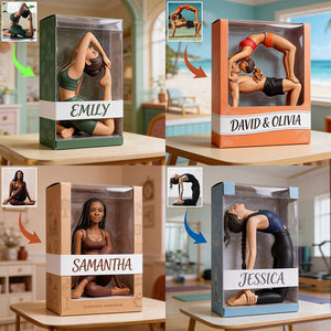 Custom From Photo - Personalized Yoga Custom Shaped Acrylic Plaque