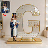 A Letter of Pride – Graduation Jewelry Display - Personalized Graduation Jewelry Holder