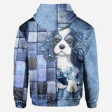 Love Cavalier King Charles Spaniel - Personalized Dog All Over Shirt