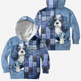 Love Cavalier King Charles Spaniel - Personalized Dog All Over Shirt