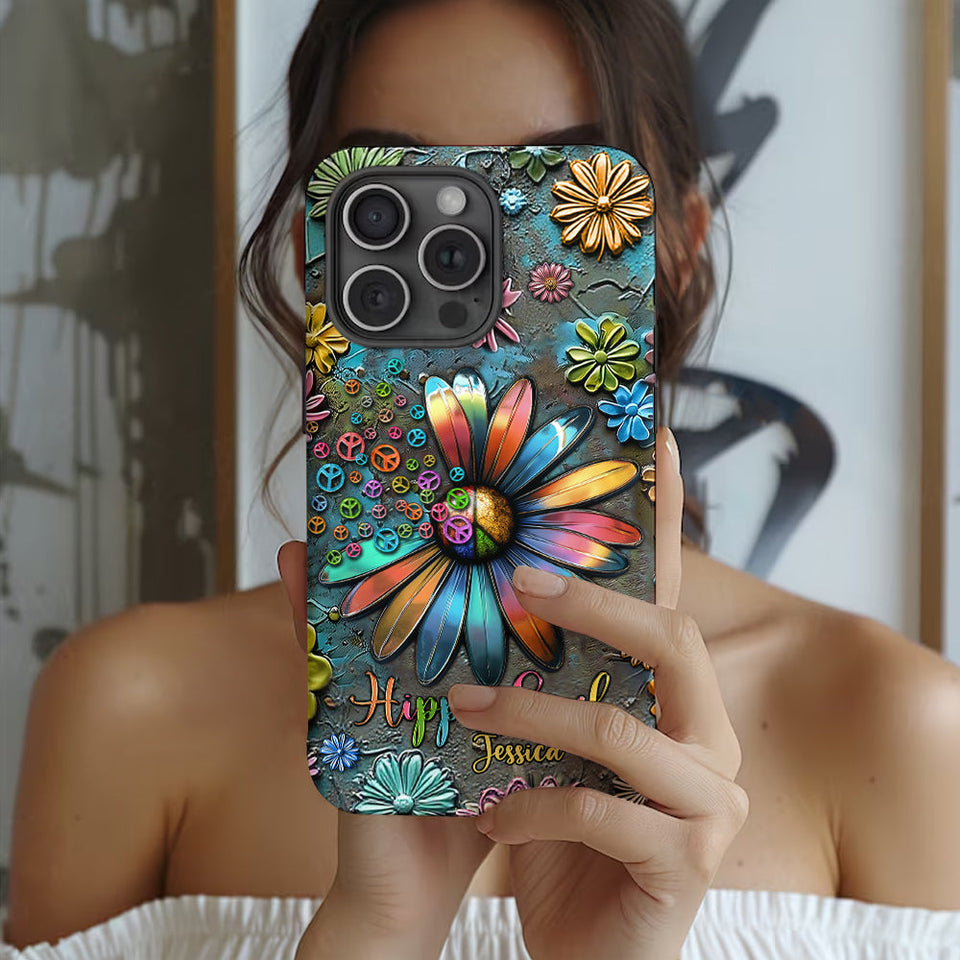 Hippie Soul - Personalized Hippie Full Print Phone Case