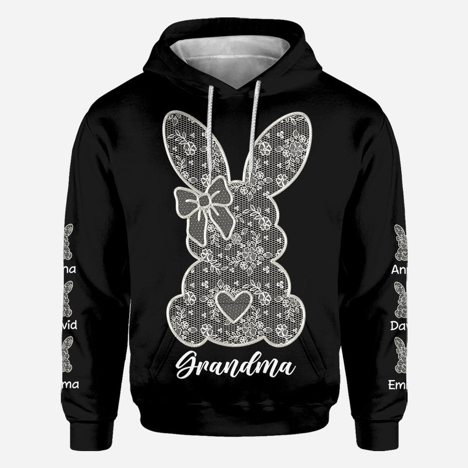 Happy Easter - Personalized Grandma All Over Shirt